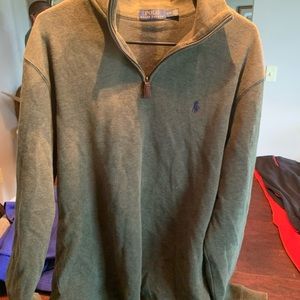 Polo Sweater Zip-Up